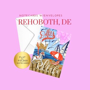 Rehoboth Beach Notecards
