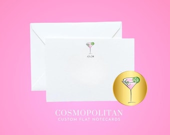 Cosmo/Cosmopolitan/Cocktail Notecards & Stationery