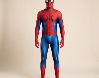 Kostium Spider-Mana Cosplay — męski kombinezon superbohatera z maską