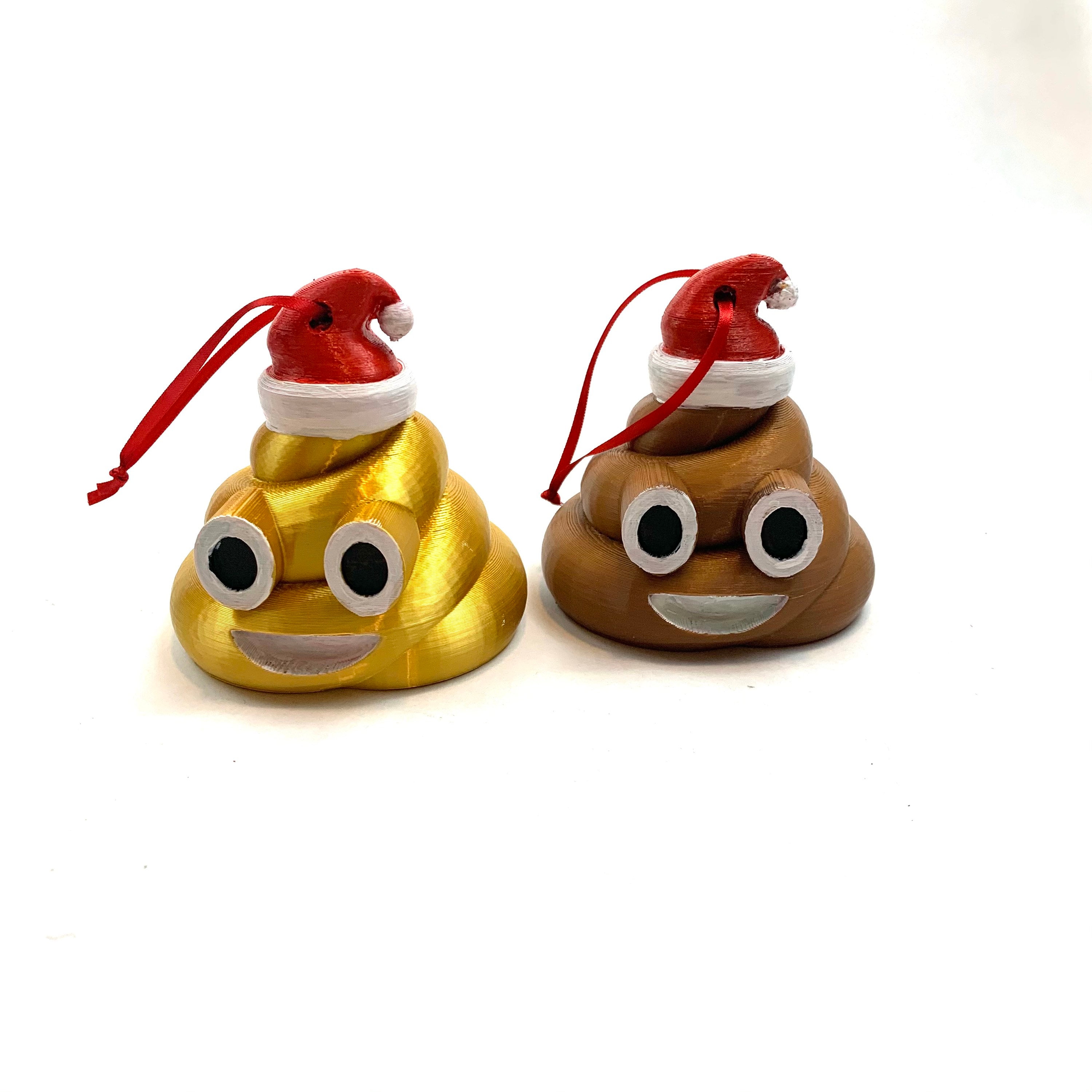 Christmas poop meme emoji decor Ornament - Etsy.de