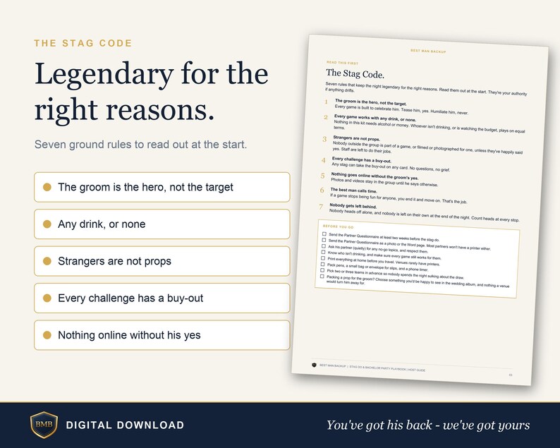 Stag Do Games, Bachelor Party & Bucks Party Games, Groom Quiz, Challenge Cards, Awards, Editable Word + PDF, UK and US Editions imagen 5
