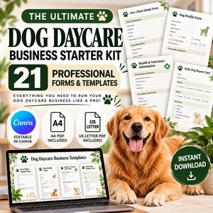 Dog Daycare Forms & Templates | Business Starter Kit