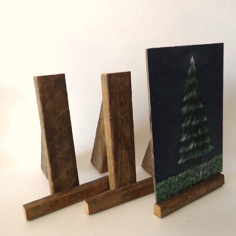 Rustic tabletop easels wedding signs stands party supplies Etsy