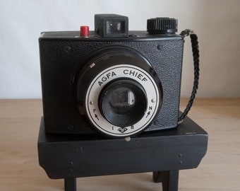 Vintage camera, Agfa Chief, photography decor, collectable photographer gift, equipment display prop