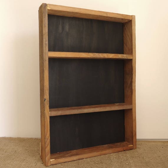 Apothecary Cabinet Small Wood Shelves Disply Shelf Tabletop Etsy