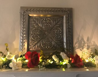 Spring Garland Mantle Garland Fireplace Mantle Swag Etsy