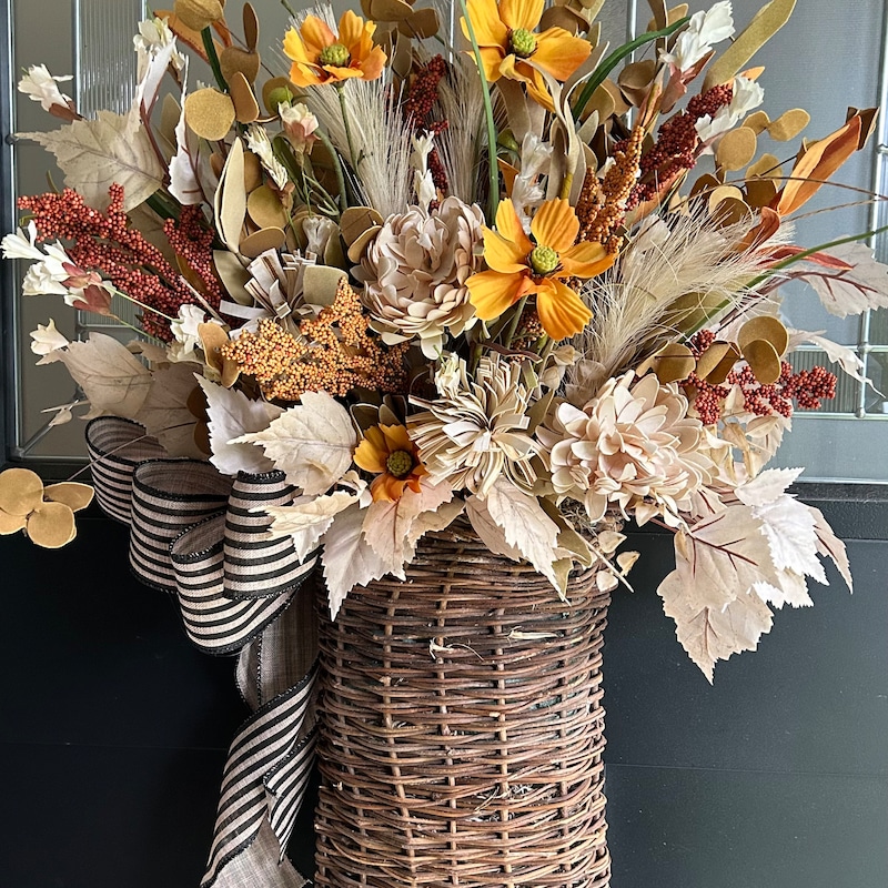 Boos Door Flowers Etsy