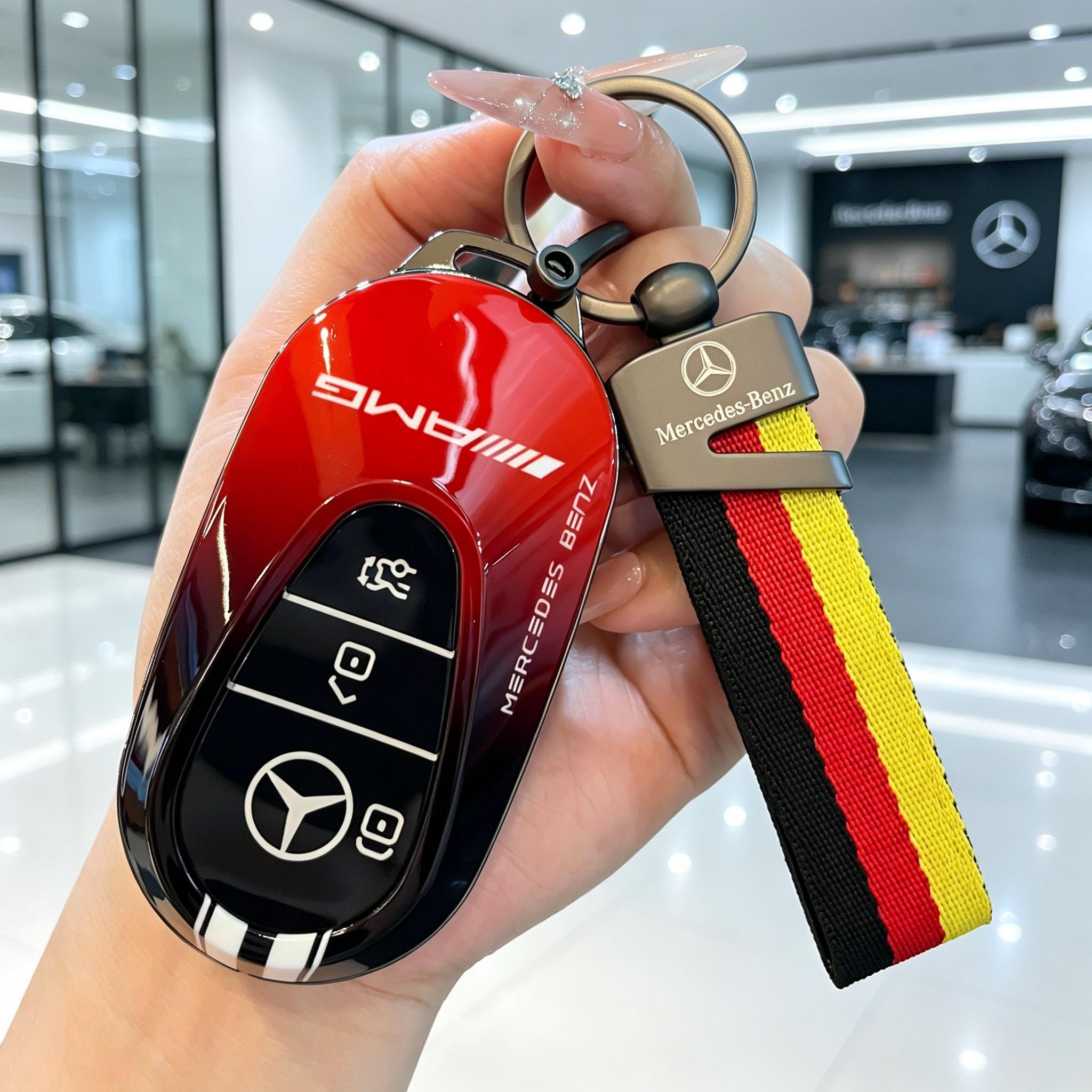 Vintage mercedes key chain - Etsy 日本
