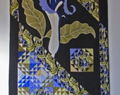 Award winning quilt- "Jack in the Pulpit "