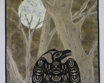 Moon, Myth, Magic Art Quilt