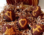 Hooked Rug Redware Eggs PDF PATTERN ONLY Beaconhillcollect Hooked Rug Redware Egg Pattern