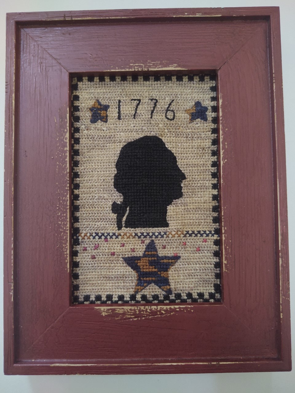 Washington 1776 Stitched Sampler Beaconhillcollect Washington 1776 ...
