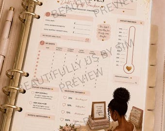 Debt Payoff Tracker Printable | Snowball & Avalanche Planner (Digital Download)