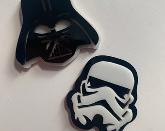 May the forth, star wars, death Vader  acrylic hair clips