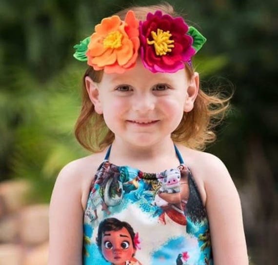 Moana Felt Headband, Baby, Children or Adult Size