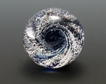 Hand Blown Glass Pet Memorial Marble