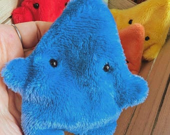 Plush Fidget Sprite Doll: Cuddly Fidget  Plushie - Handmade - Star Creature