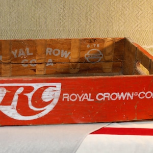 Rc Cola Wood Crate - Etsy