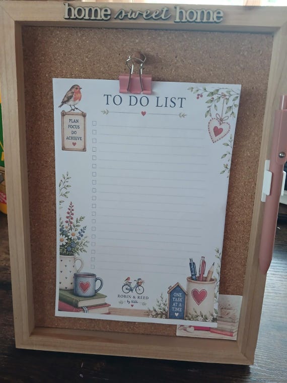 A5 Loose-Leaf Notepad, 50 Sheets, Cottage Stationery, Choose Design (Physical)
