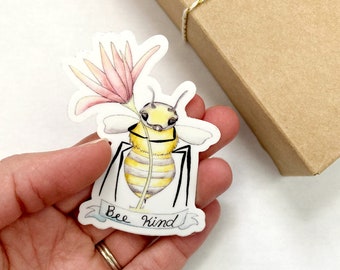 Nature Note Cards Blank Inside Bee Greeting Card by Kristy Jarvis