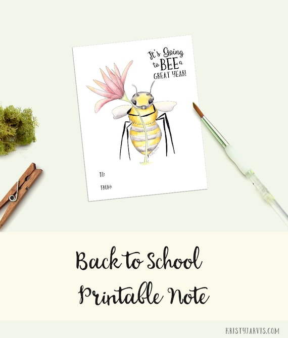 Nature Note Cards Blank Inside Bee Greeting Card by Kristy Jarvis