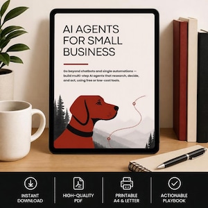 AI-agenter för småföretag | Guide till AI-agenter utan kod | Automation för företag | Bygg AI-agenter | Guide till digital entreprenörskap