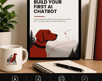Erstellen Sie Ihren ersten KI-Chatbot | Chatbot-Anleitung ohne Programmierung | ChatGPT- und Claude-KI-Tutorial | KI-Kundensupport für kleine Unternehmen | Digitaler Leitfaden