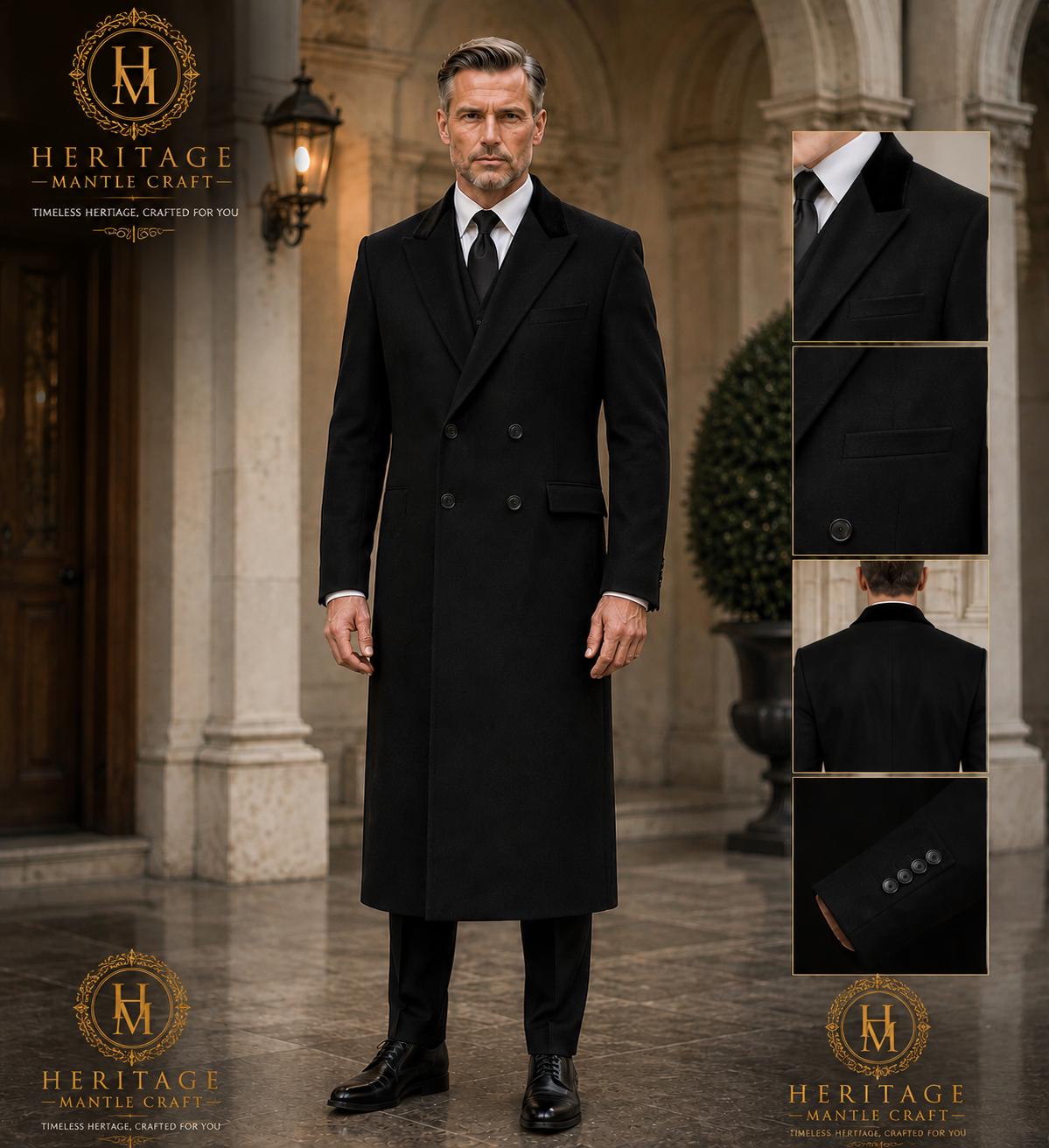 Mens Chesterfield Coat - Etsy Israel