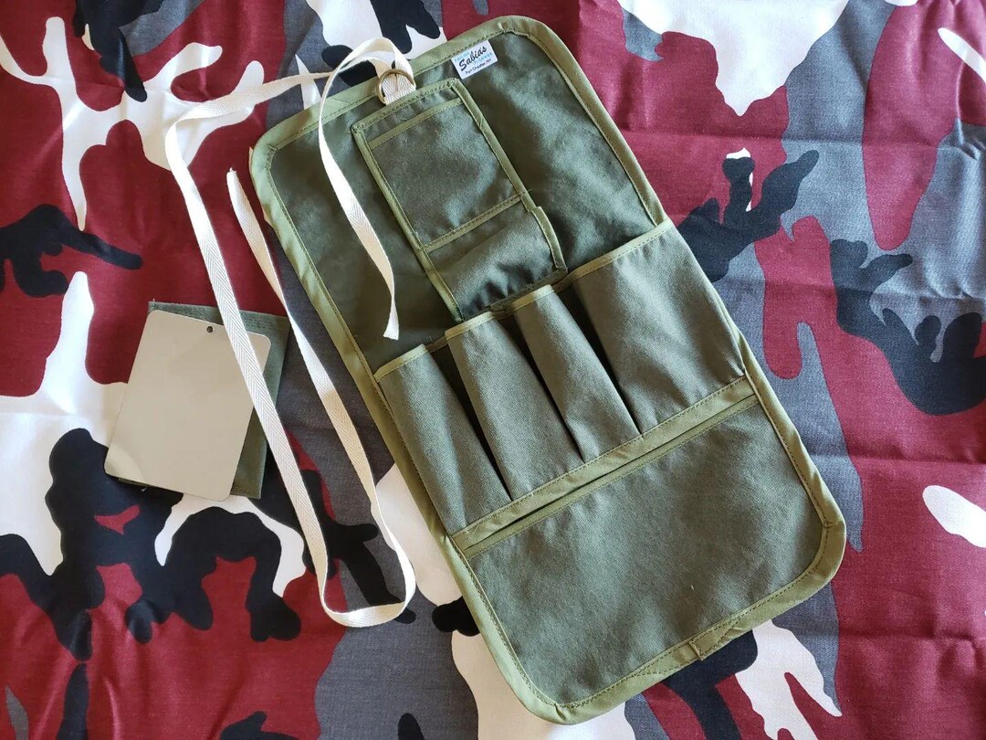 Reproduction WWII Toiletry Roll / Wash and Hygiene Grooming Kit (empty ...