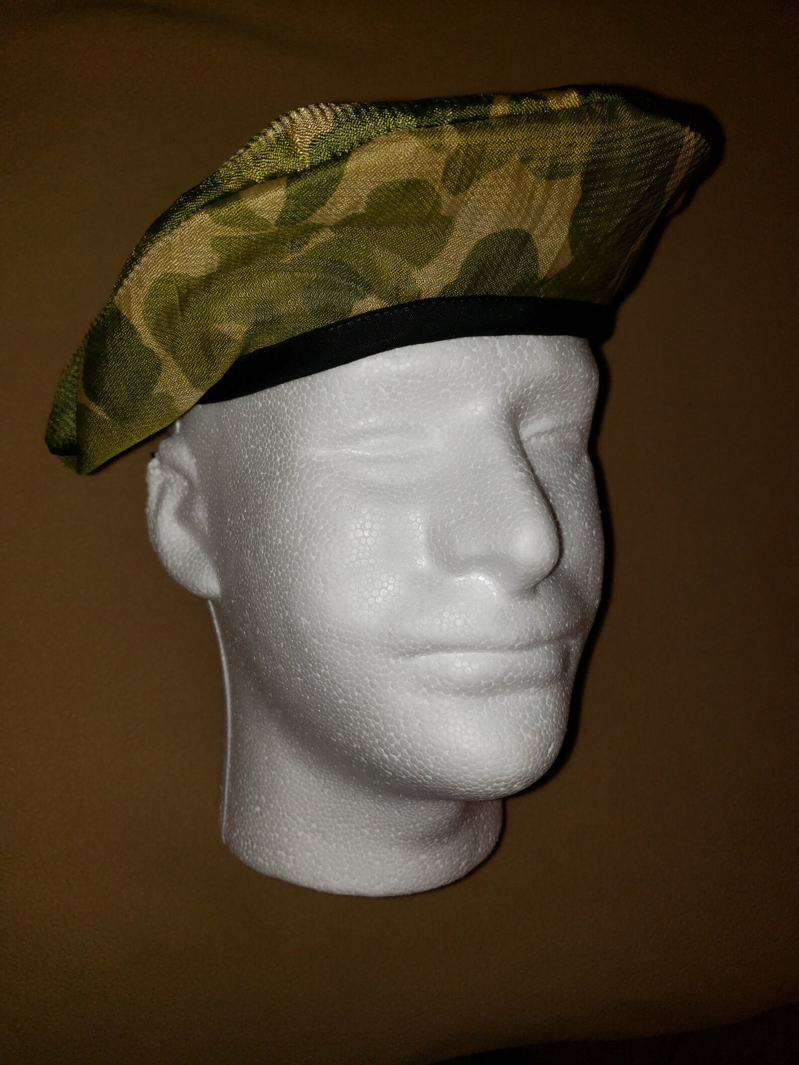 Vietnam style parachute camo beret. Reproduction | Etsy