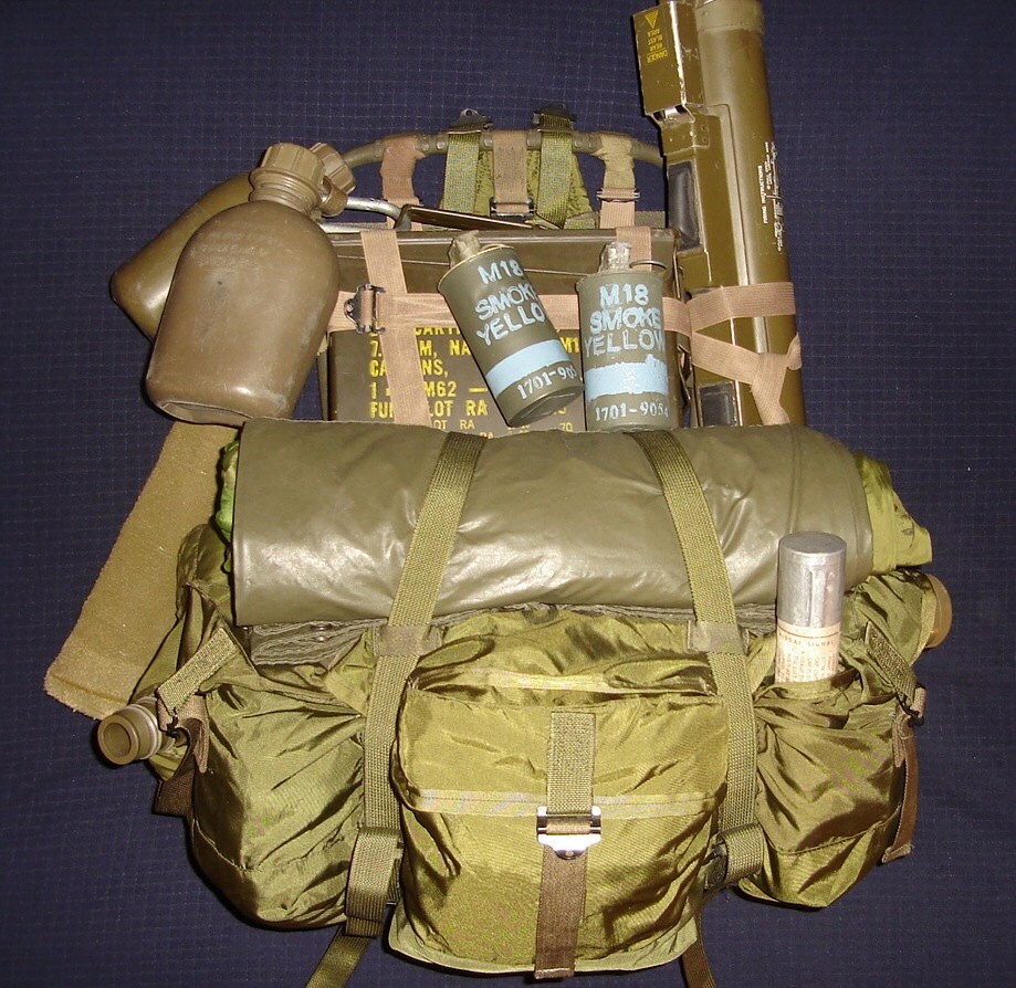 Vietnam Lightweight Rucksack Bag. Great for reenacting Etsy
