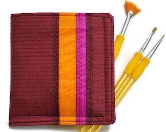 Recycled Paraglider Slim Wallet: Vegan Eco-Friendly Billfold