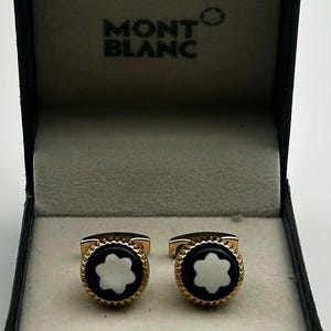 Mont blanc cufflinks - Etsy 日本