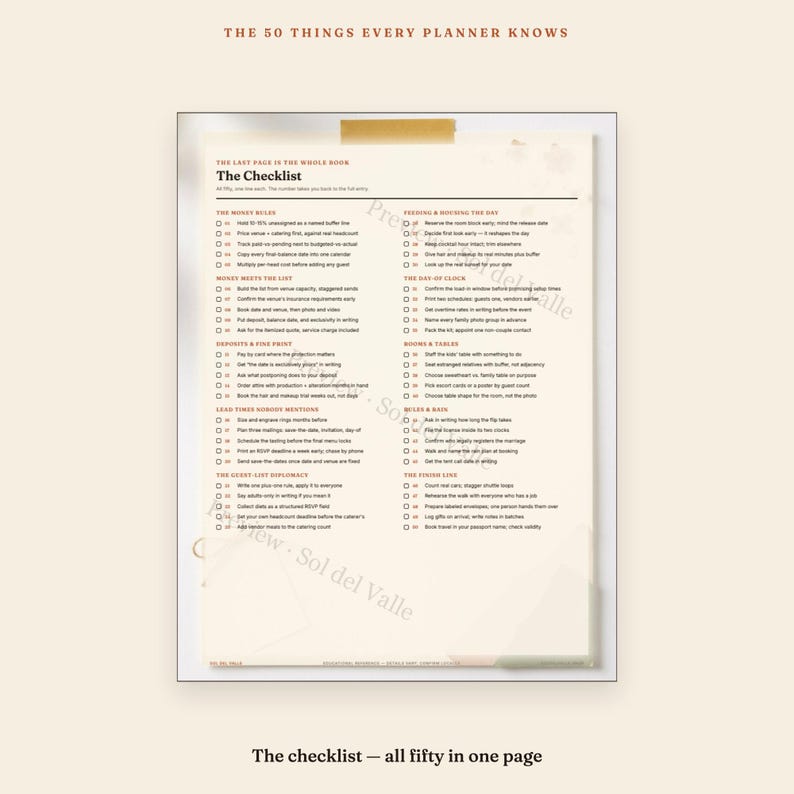 50 coisas que todo organizador de casamentos precisa saber – Guia de referência (Download em PDF) imagem 8