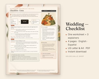 Checkliste für die zweisprachige Hochzeitsplanung – 12-Monats-Zeitplan (PDF)