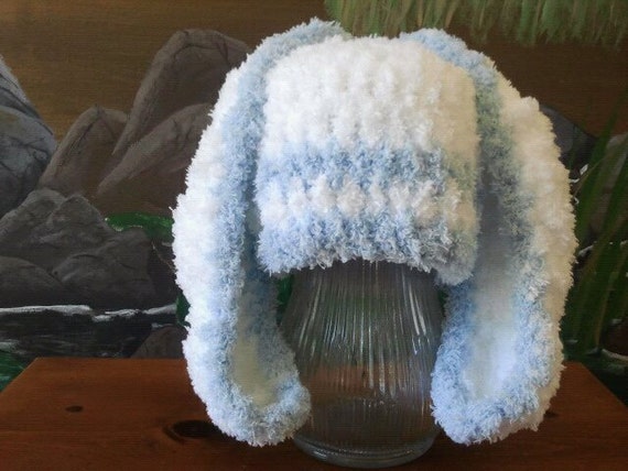 fluffy bunny hat