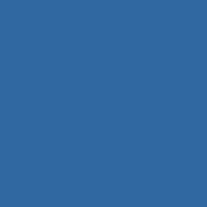May include: A solid, uniform square field of medium blue color. The image consists entirely of a single, flat, matte blue tone without any patterns, textures, gradients, or additional elements present within the frame.