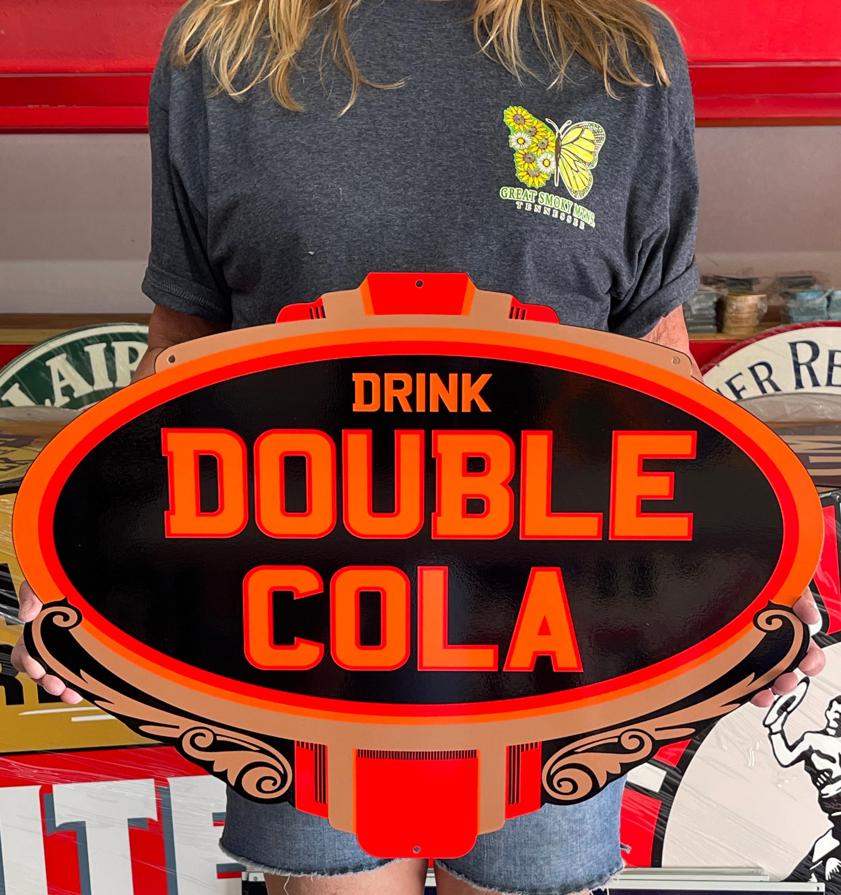 Double Cola Metal Signs - Etsy