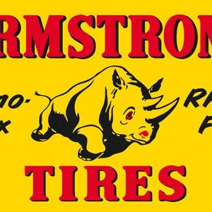 Armstrong Tires Sign - Etsy