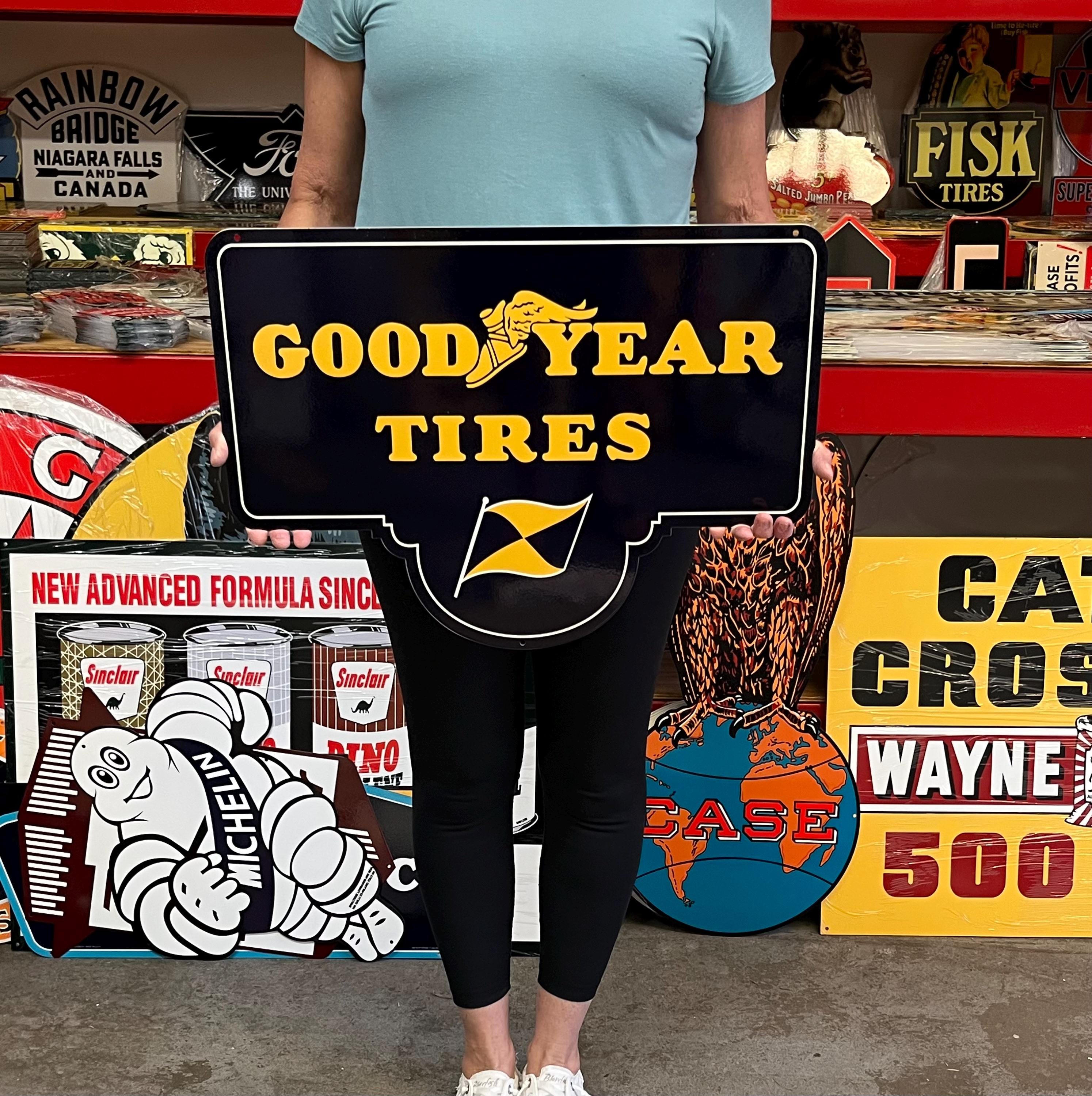 Antique Goodyear Sign - Etsy