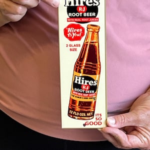 Hires Root Beer Sign - Etsy