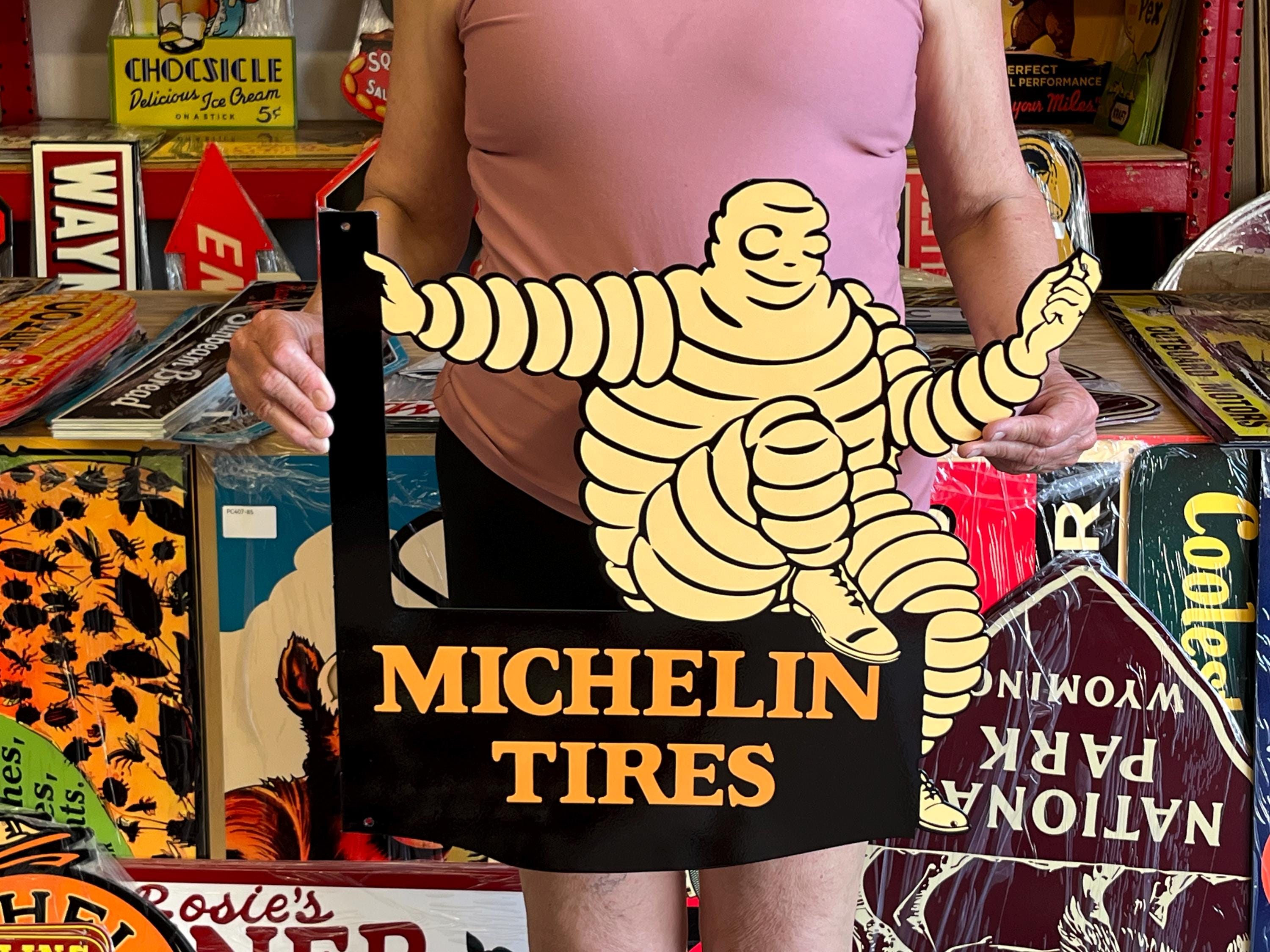 Michelin Tire Sign - Etsy