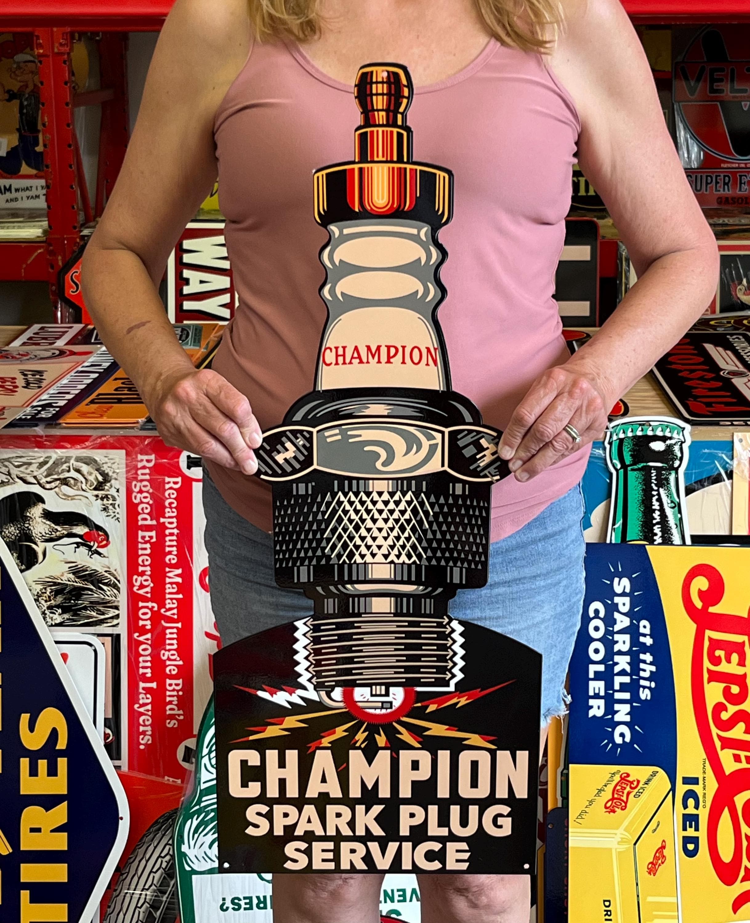 Vintage Champion Spark Plugs - Etsy