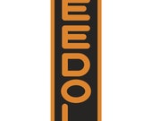 VINTAGE ANTIQUE Style Metal Sign Veedol Motor Oil 48 quot x 12 quot