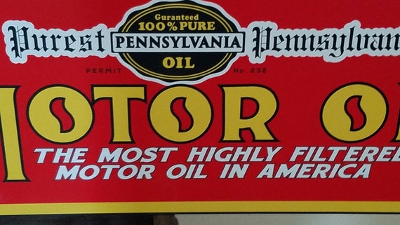 VINTAGE STYLE METAL SIGN Gilmore Lion Head Gasoline Oil 48 x 20