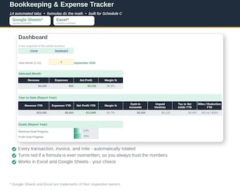 Small Business Bookkeeping listing preview