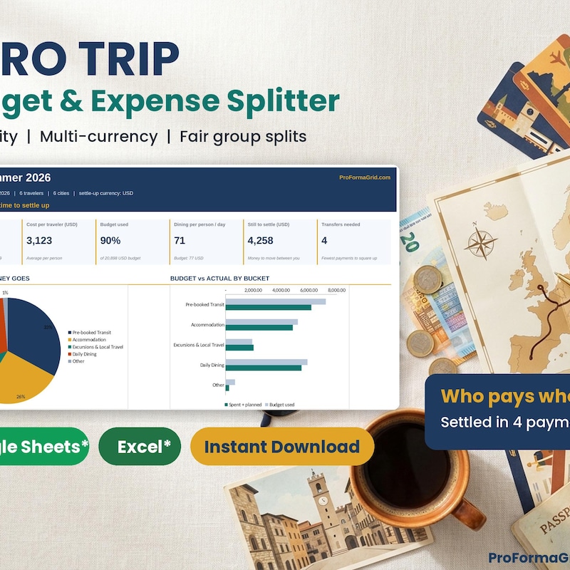 Multi-City European Trip Planner preview