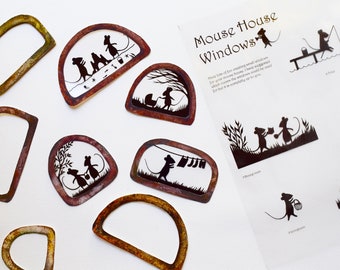 Mouse House Windows ready to print out