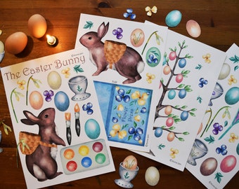 The Easter Bunny play set download