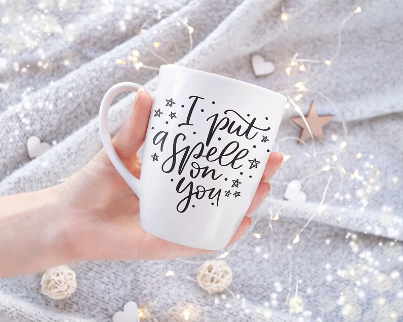 Download I Put a Spell on you SVG file For Silhouette & Cameo Hand | Etsy